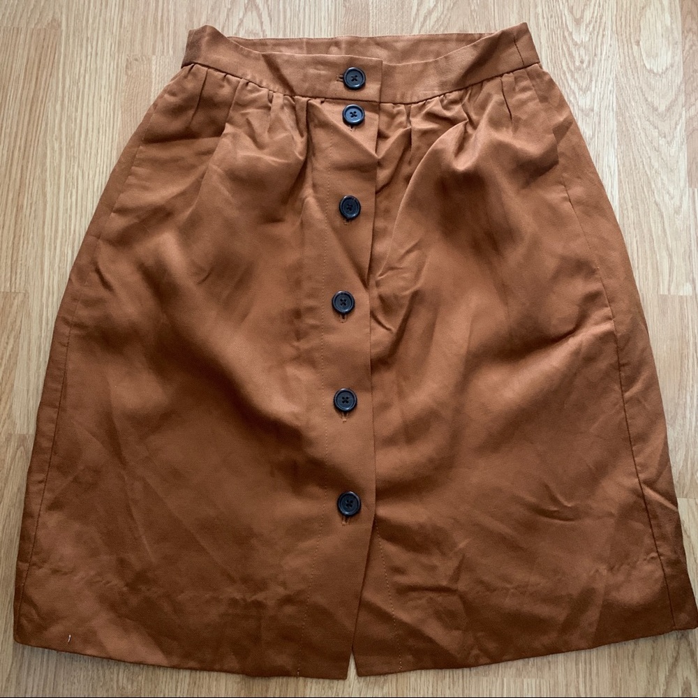Jcrew Button Skirt 00